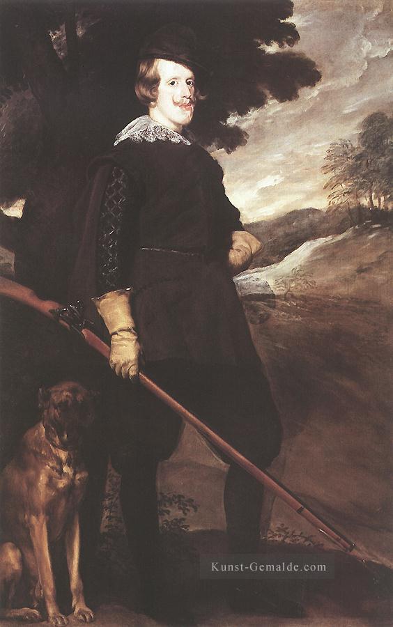 König Philipp IV Als Huntsman Porträt Diego Velázquez Ölgemälde